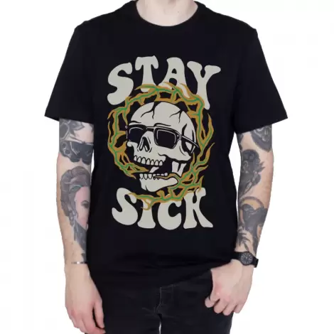 camiseta stay sick