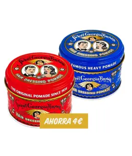 SWEET GEORGIA BROWN BLUE + RED POMADE