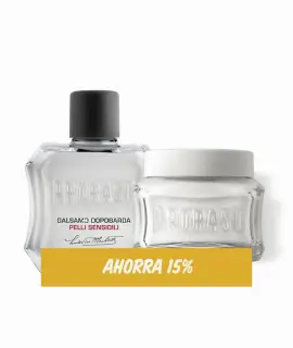 PRORASO CREMA PRE AFEITADO Y BÁLSAMO PARA DESPUÉS DEL AFEITADO PIELES SENSIBLES