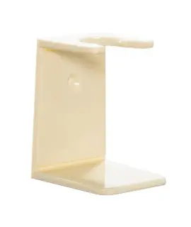 soporte para brochas de afeitar marfil