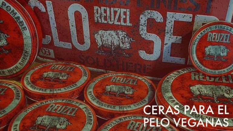 Ceras para el pelo veganas