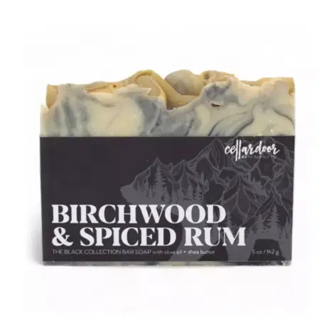 birchwood & spice rum bar soap